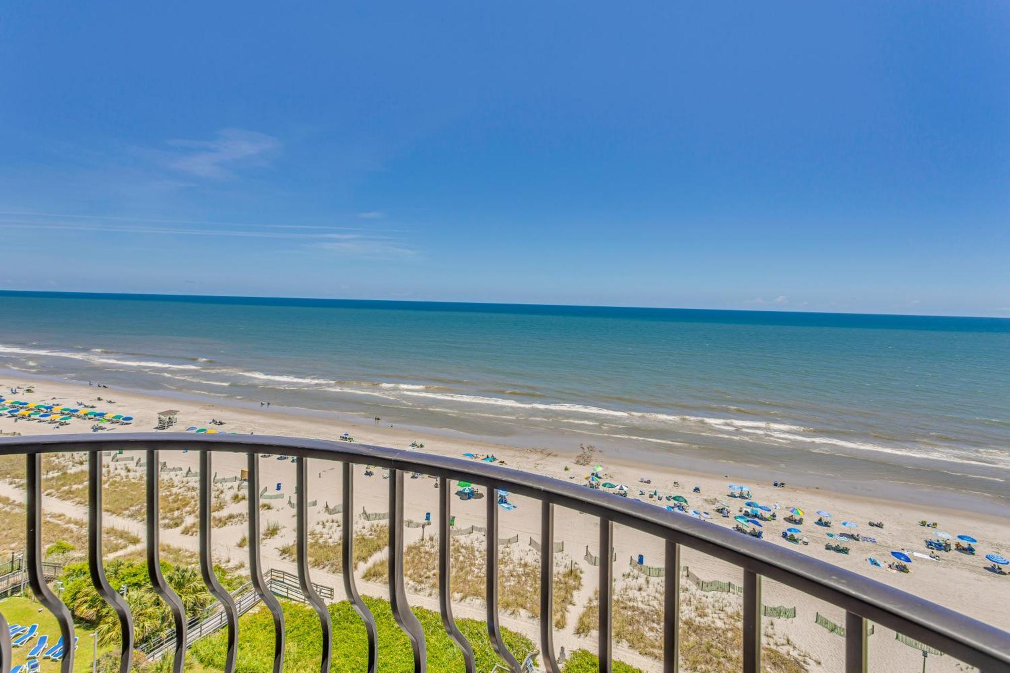 Myrtle Beach Oceanfront Condo With Covered Balcony! Exterior photo